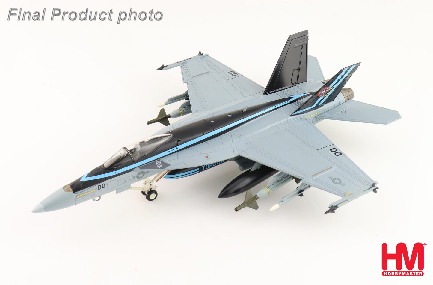 1/72 F/A-18E Super Hornet "Top Gun" 165536 US Navy. NAS Fallon 2020 (with Extra 2 x GBU-24)