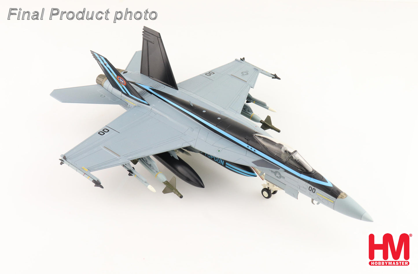1/72 F/A-18E Super Hornet "Top Gun" 165536 US Navy. NAS Fallon 2020 (with Extra 2 x GBU-24)
