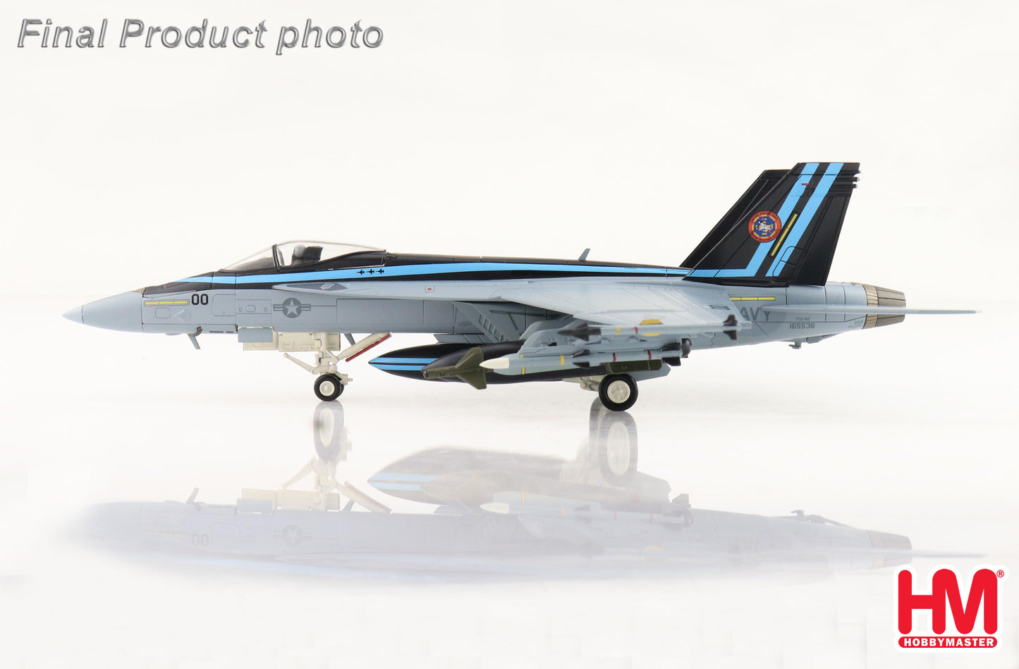 1/72 F/A-18E Super Hornet "Top Gun" 165536 US Navy. NAS Fallon 2020 (with Extra 2 x GBU-24)
