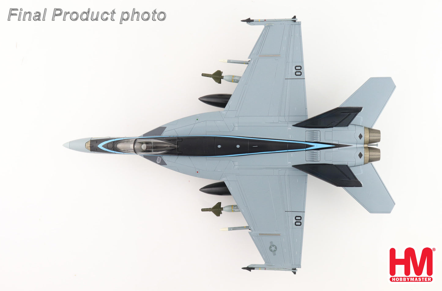 1/72 F/A-18E Super Hornet "Top Gun" 165536 US Navy. NAS Fallon 2020 (with Extra 2 x GBU-24)
