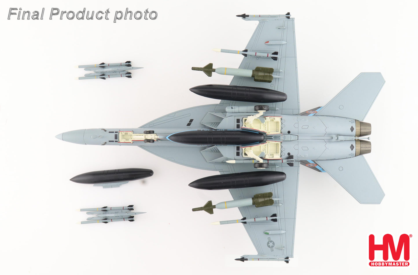 1/72 F/A-18E Super Hornet "Top Gun" 165536 US Navy. NAS Fallon 2020 (with Extra 2 x GBU-24)