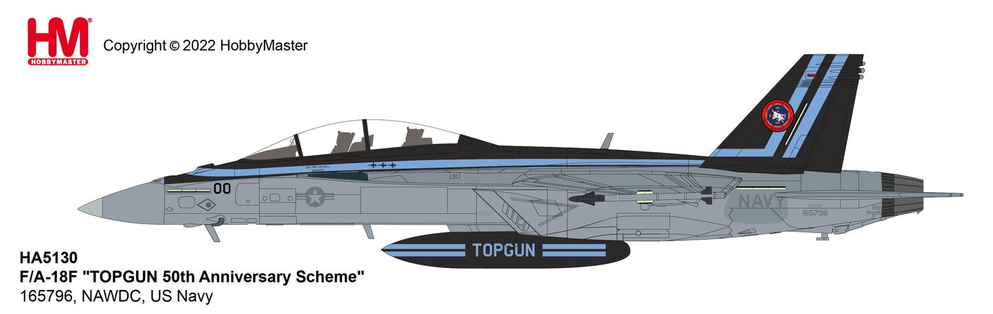 1/72 F/A-18F "TOPGUN 50th Anniversary Scheme" 165796 NAWDC US Navy