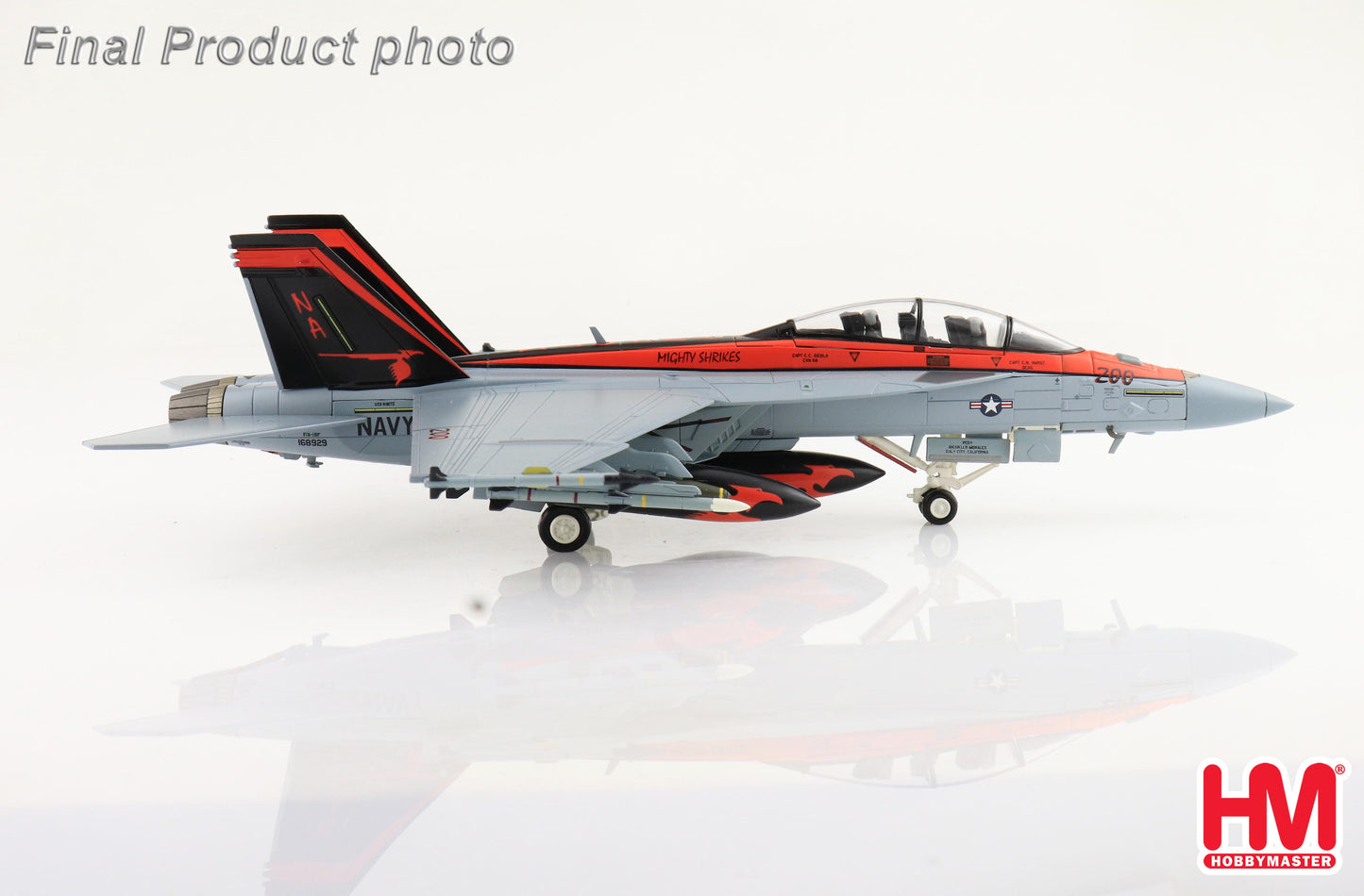 1/72 F/A-18F Super Hornet 168929 VFA-94 "Mighty Shrikes" USS Nimitz 2021