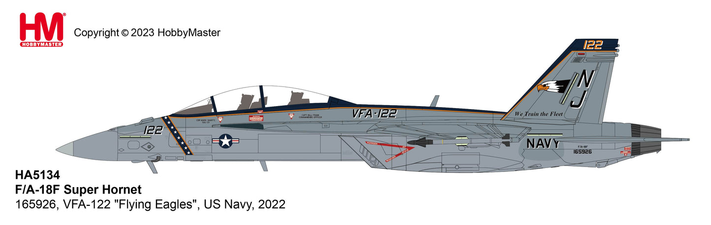 1/72 F/A-18F Super Hornet 165926 VFA-122 "Flying Eagles" US Navy 2022