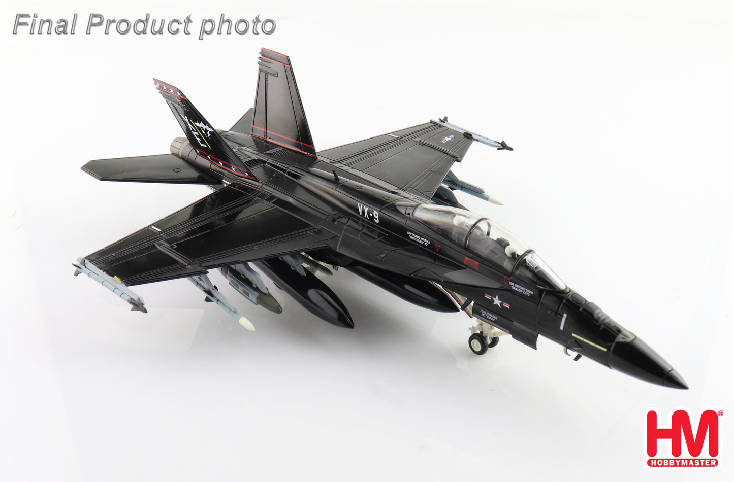 1/72 F/A-18F "Vandy I" 166673 VX-9 US Navy March 2023 (with Full Weapon Load)