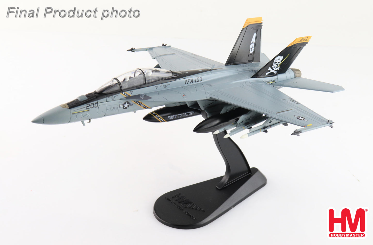1/72 F/A-18F Super Hornet 200/166629 VFA-103 USS George H. W. Bush April 2023