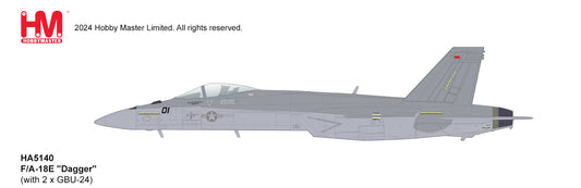 1/72 F/A-18E "Dagger" (with 2 x GBU-24 + Decal)