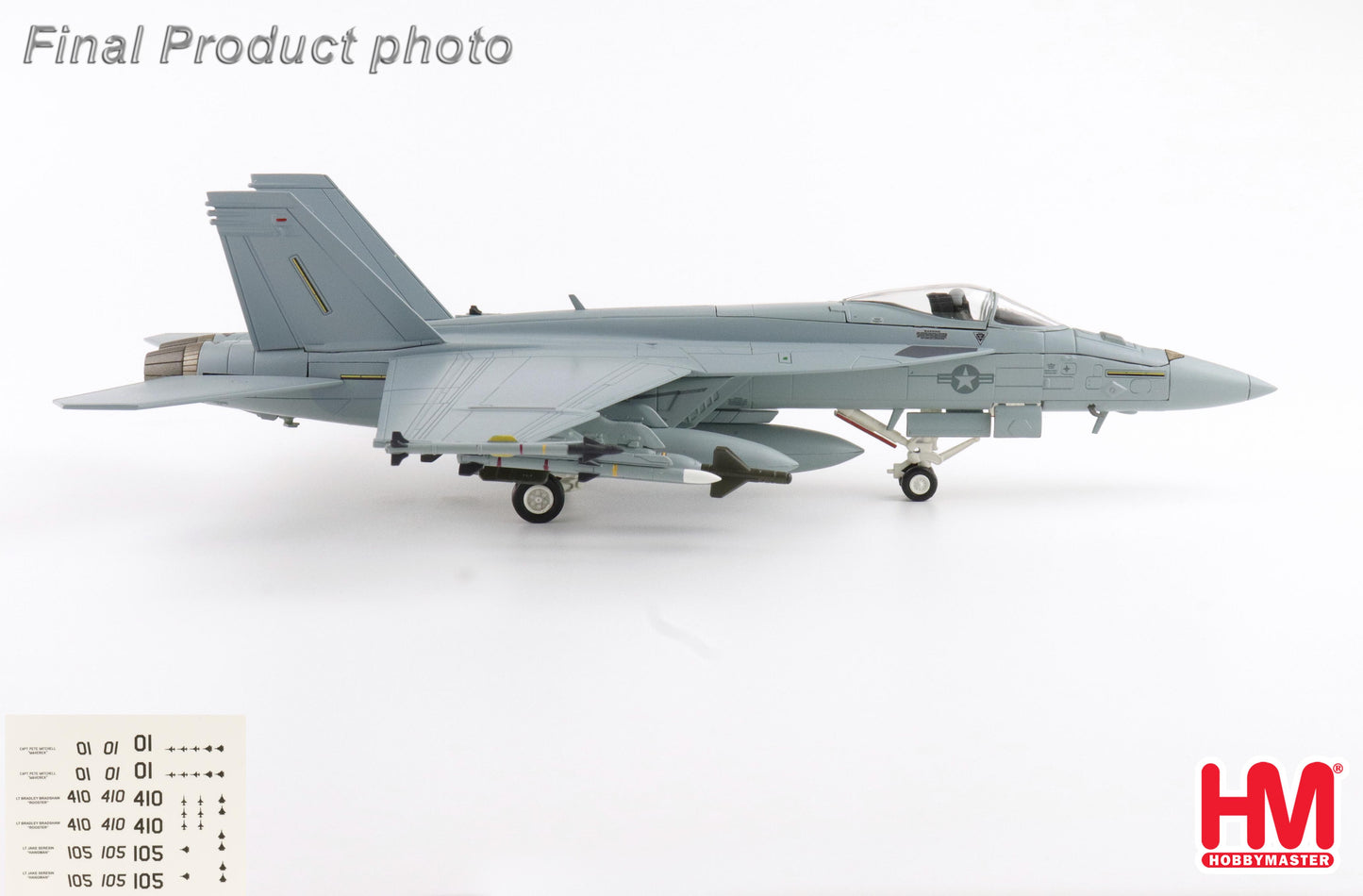 1/72 F/A-18E "Dagger Team" (with Decals for 01 105 410 Airplanes)