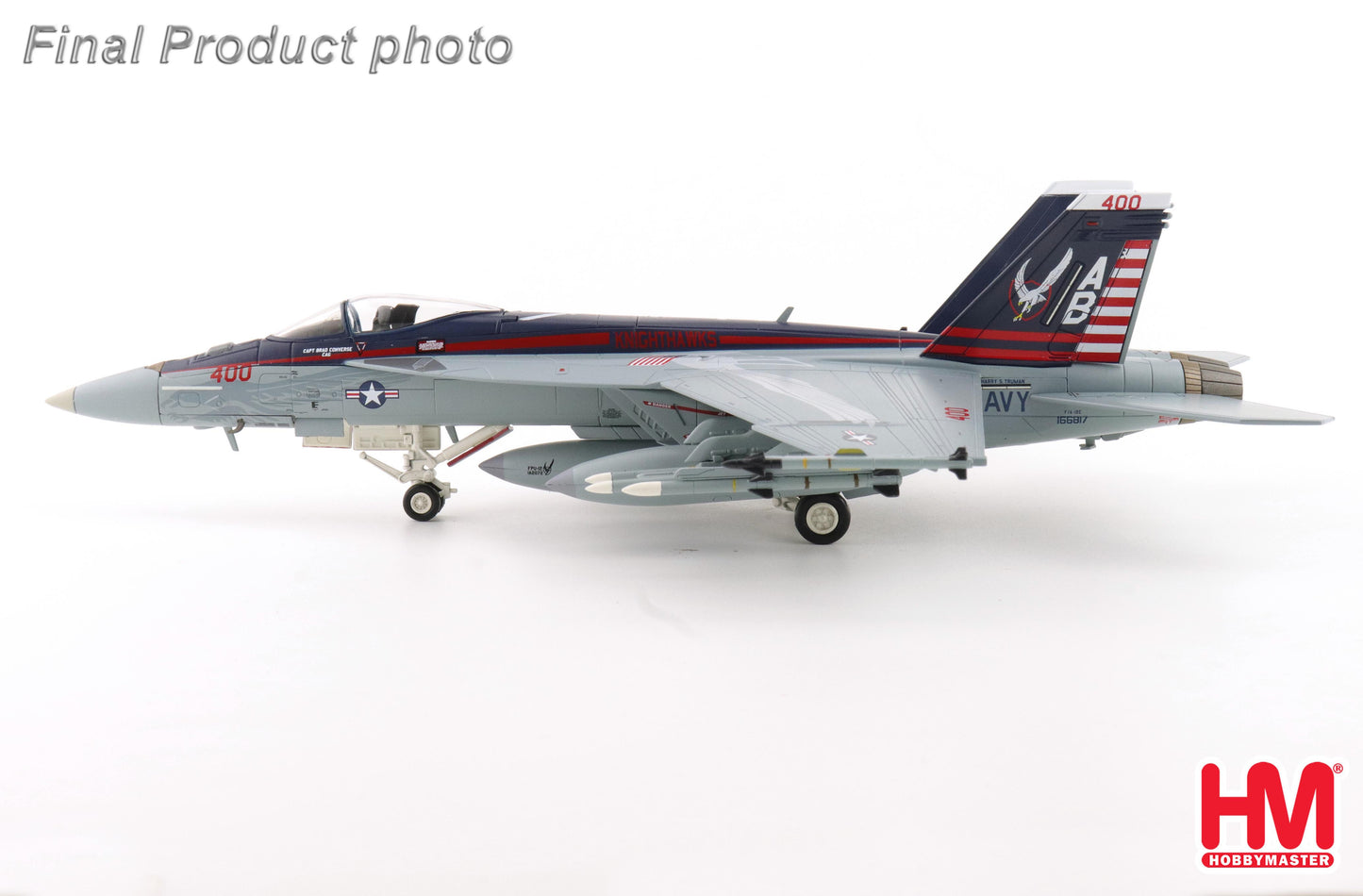 1/72 F/A-18E "Knighthawks" 166817 VFA-136 USS Trumman 2024