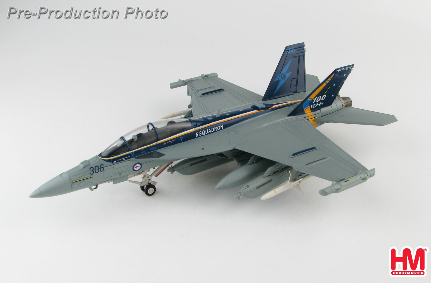 1/72 EA-18G Growler A46-306 No.6 Sqn "100th Anniversary" RAAF 2018