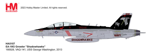 1/72 EA-18G Growler "Shadowhawks" 166928 VAQ-141 USS George Washington 2013