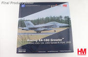 1/72 EA-18G Growler 166943 VAQ-124 USS Gerald R. Ford 2023 (with 2 x Next Generation Jammer (NGJ))