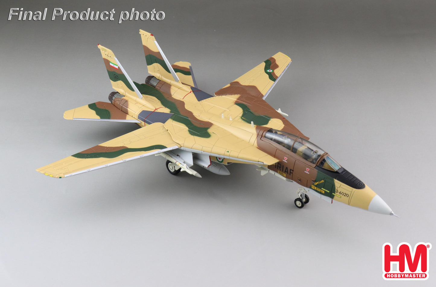 1/72 F-14A Tomcat 3-6020 82nd TFS IRIAF IRIAF Islamic Republic Of Iran Air Force Khatami Air Base 1987