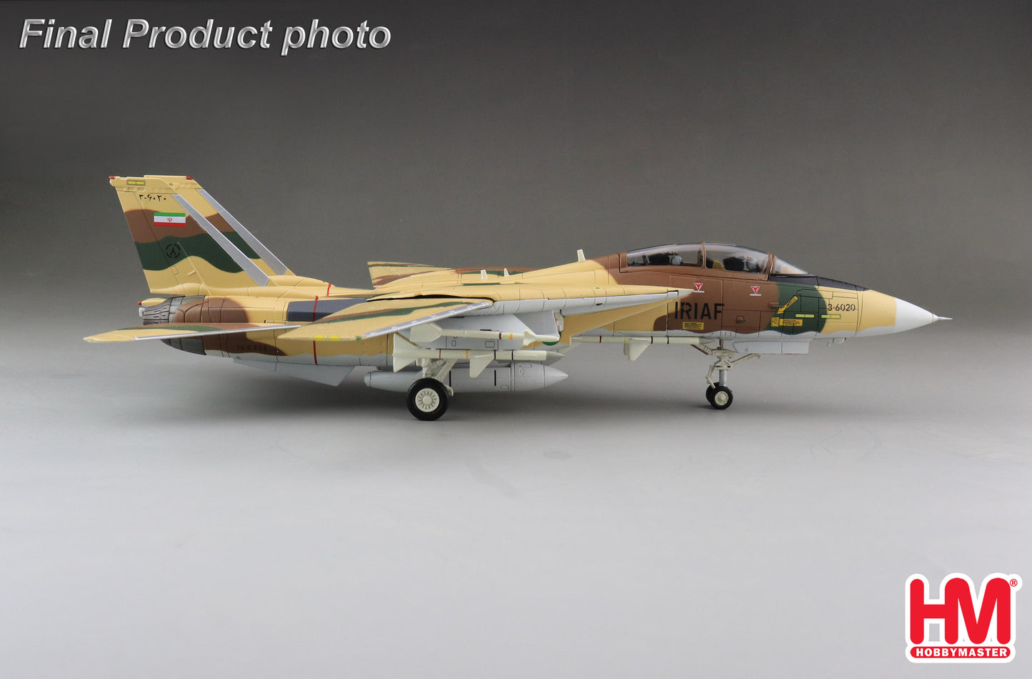 1/72 F-14A Tomcat 3-6020 82nd TFS IRIAF IRIAF Islamic Republic Of Iran Air Force Khatami Air Base 1987
