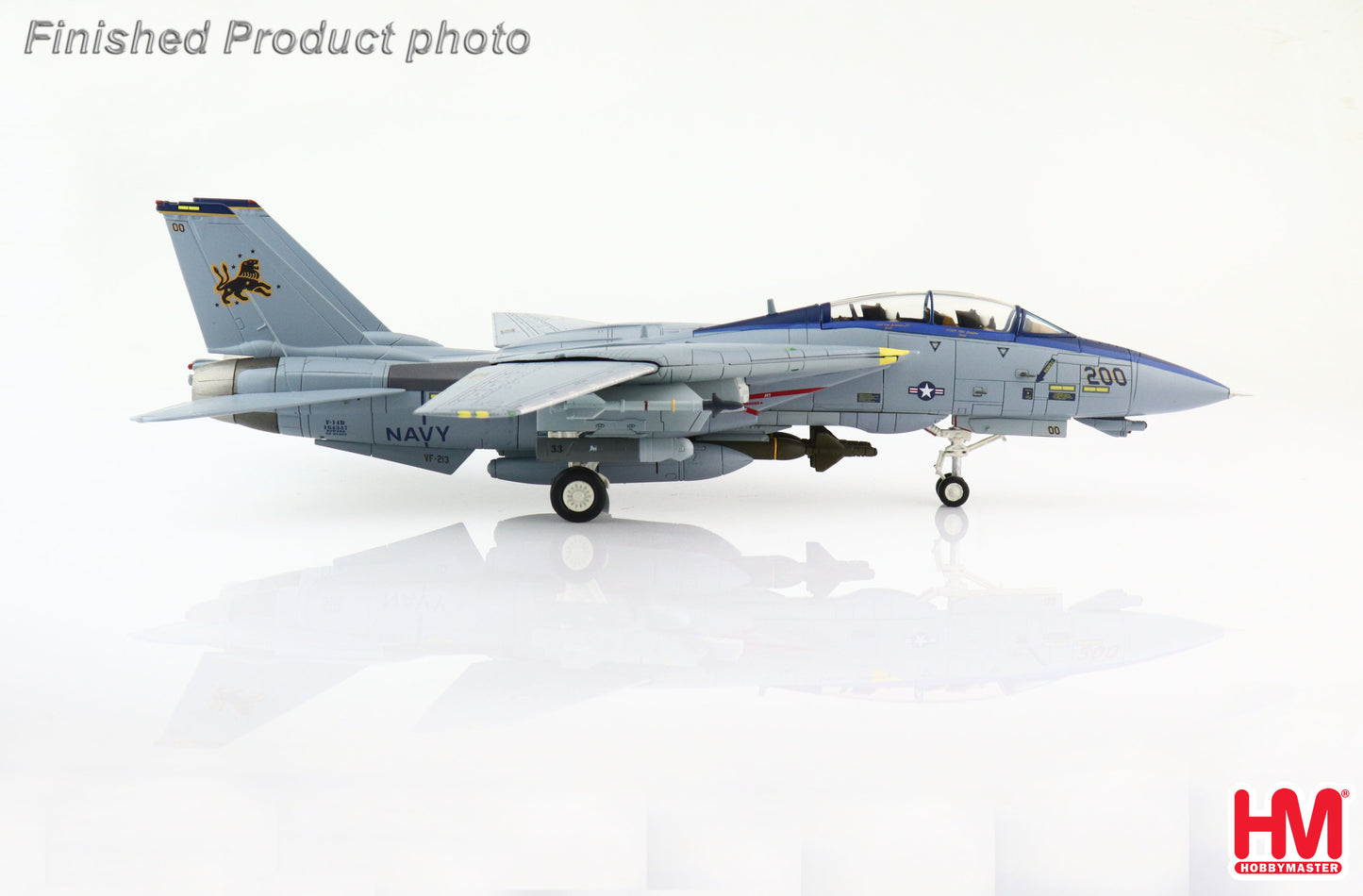 1/72 F-14D Tomcat US Navy No 164347 VF-213 Black Lions 2006 "Final Cruise"