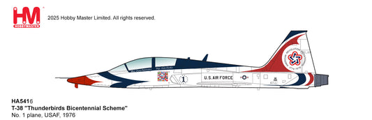 1/72 T-38 "Thunderbirds Bicentennial Scheme" No.1 Plane USAF 1976