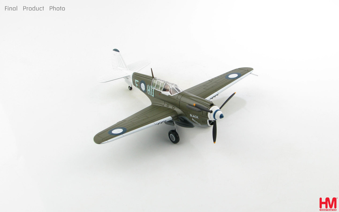 1/72 P-40N "Black Magic" HU-E 78 Sqn. RAAF Morotai Early 1945