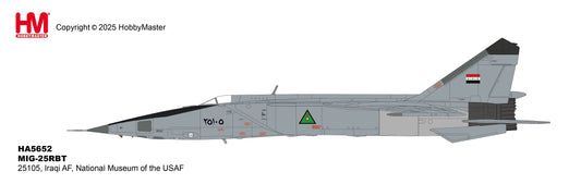 1/72 MIG-25RBT 25105 Iraqi AF National Museum of the USAF