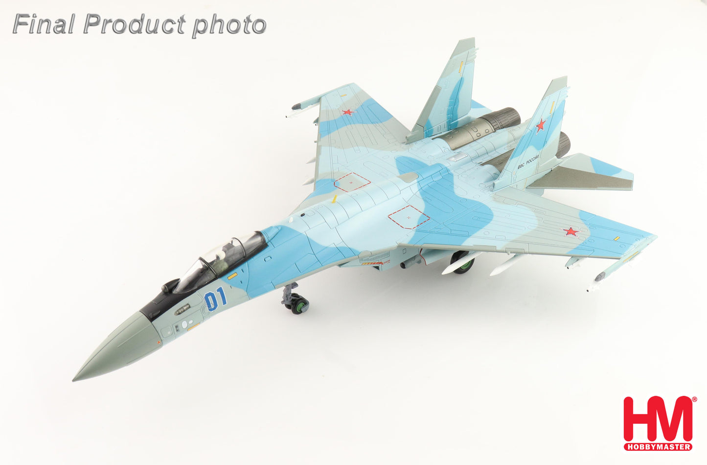 1/72 Su-35S Flanker E "Aggressors" Blue 01 116th Combat Application Training Center of Fighter Aviation VKS Sept 2022 (with Full Weapon Load)