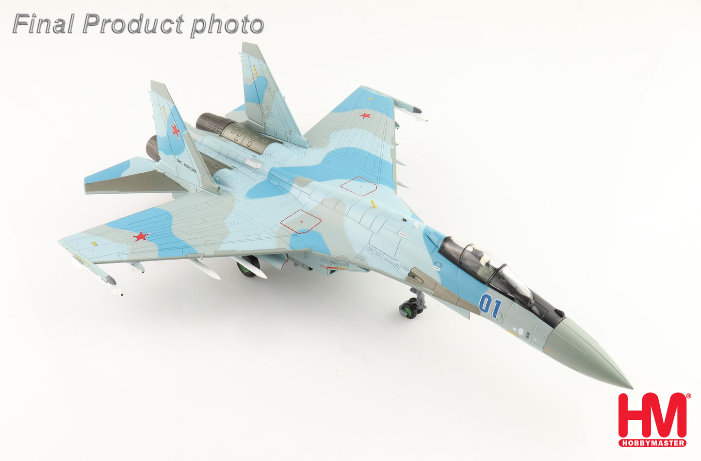 1/72 Su-35S Flanker E "Aggressors" Blue 01 116th Combat Application Training Center of Fighter Aviation VKS Sept 2022 (with Full Weapon Load)