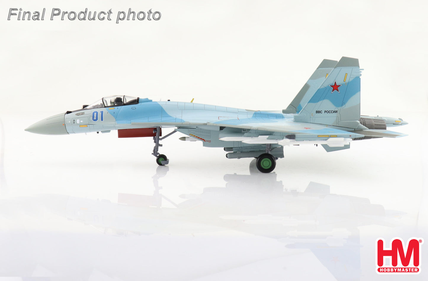 1/72 Su-35S Flanker E "Aggressors" Blue 01 116th Combat Application Training Center of Fighter Aviation VKS Sept 2022 (with Full Weapon Load)