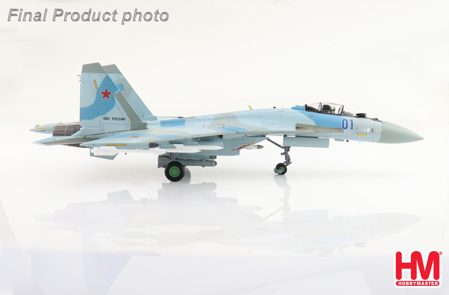 1/72 Su-35S Flanker E "Aggressors" Blue 01 116th Combat Application Training Center of Fighter Aviation VKS Sept 2022 (with Full Weapon Load)
