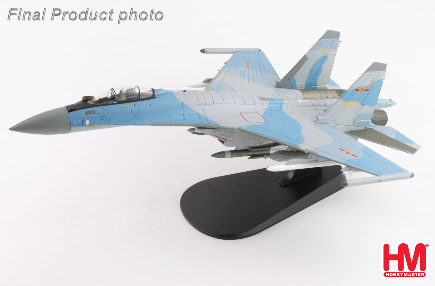 1/72 Su-35S Flanker E 61271 PLAAF China (w/ 2 x PL-17 4 x R-77M)