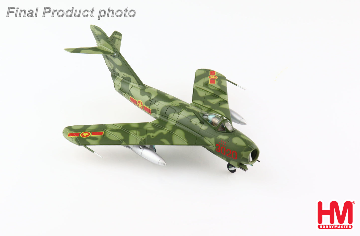 1/72 MiG-17F Fresco C 3020 flown by Le Hai 923rd 'Yeh The' Fighter Rgt. 14 June 1968
