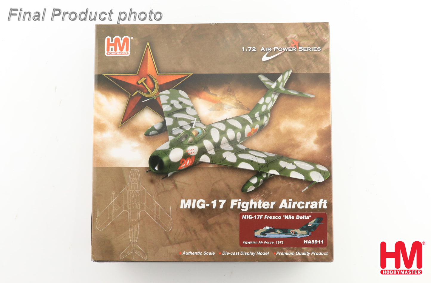1/72 MiG-17F Fresco "Nile Delta" Egyptian Air Force 1973
