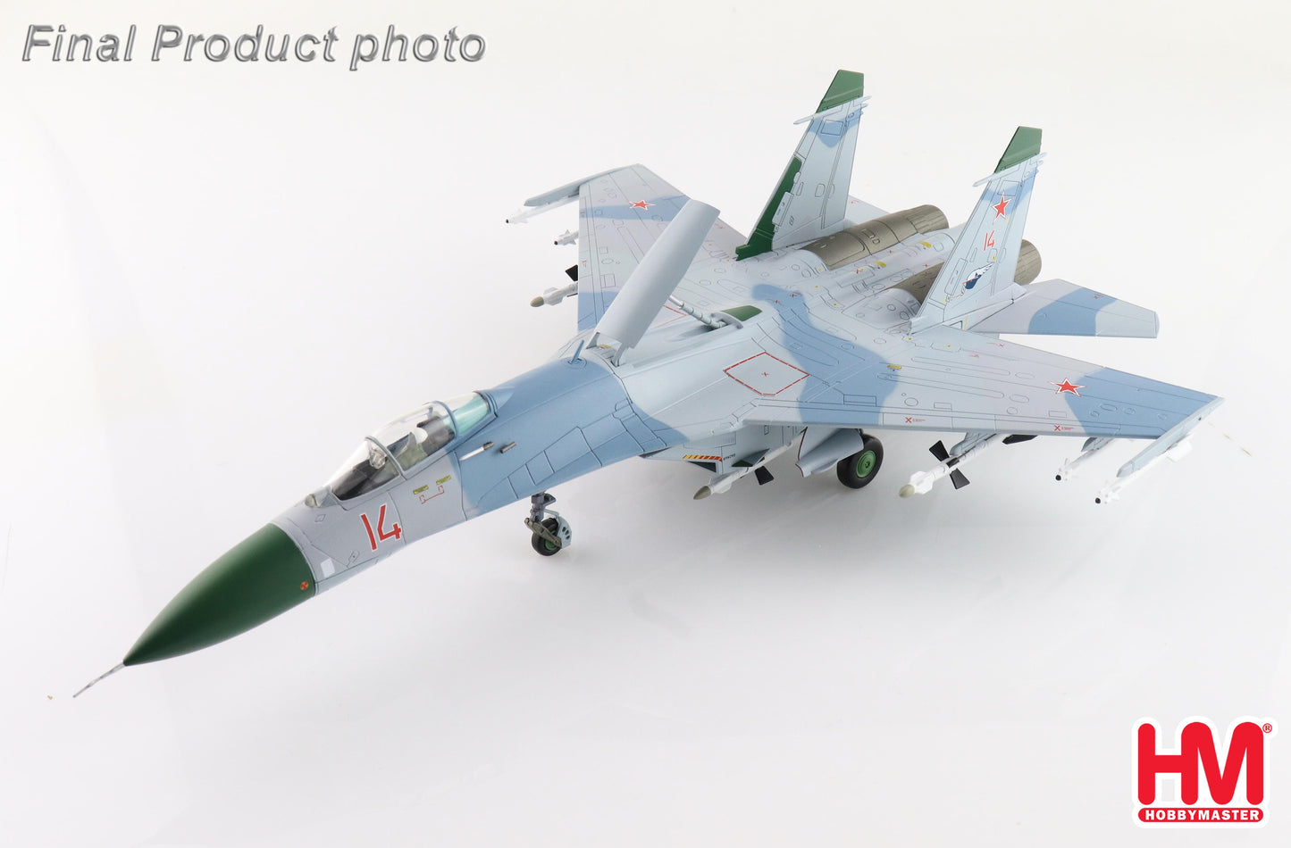 1/72 Su-27 Flanker B (Early Type) Red 14 Russian Air Force 1990