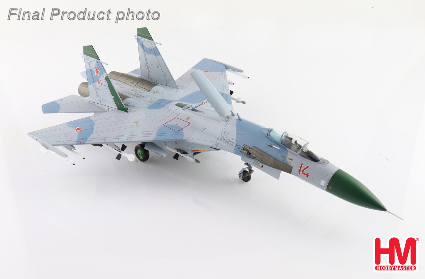 1/72 Su-27 Flanker B (Early Type) Red 14 Russian Air Force 1990