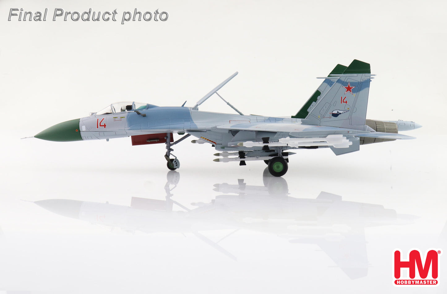 1/72 Su-27 Flanker B (Early Type) Red 14 Russian Air Force 1990