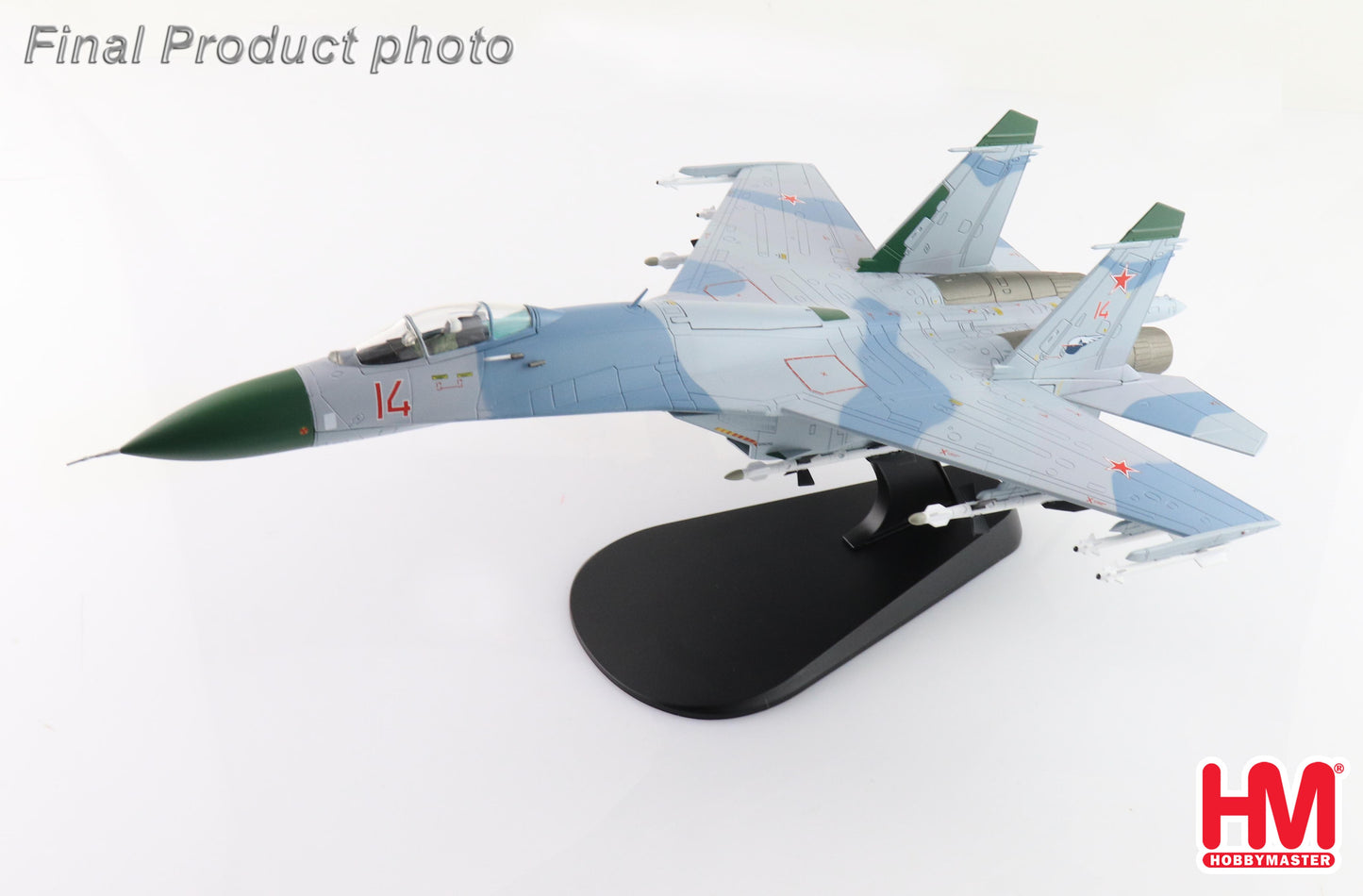 1/72 Su-27 Flanker B (Early Type) Red 14 Russian Air Force 1990