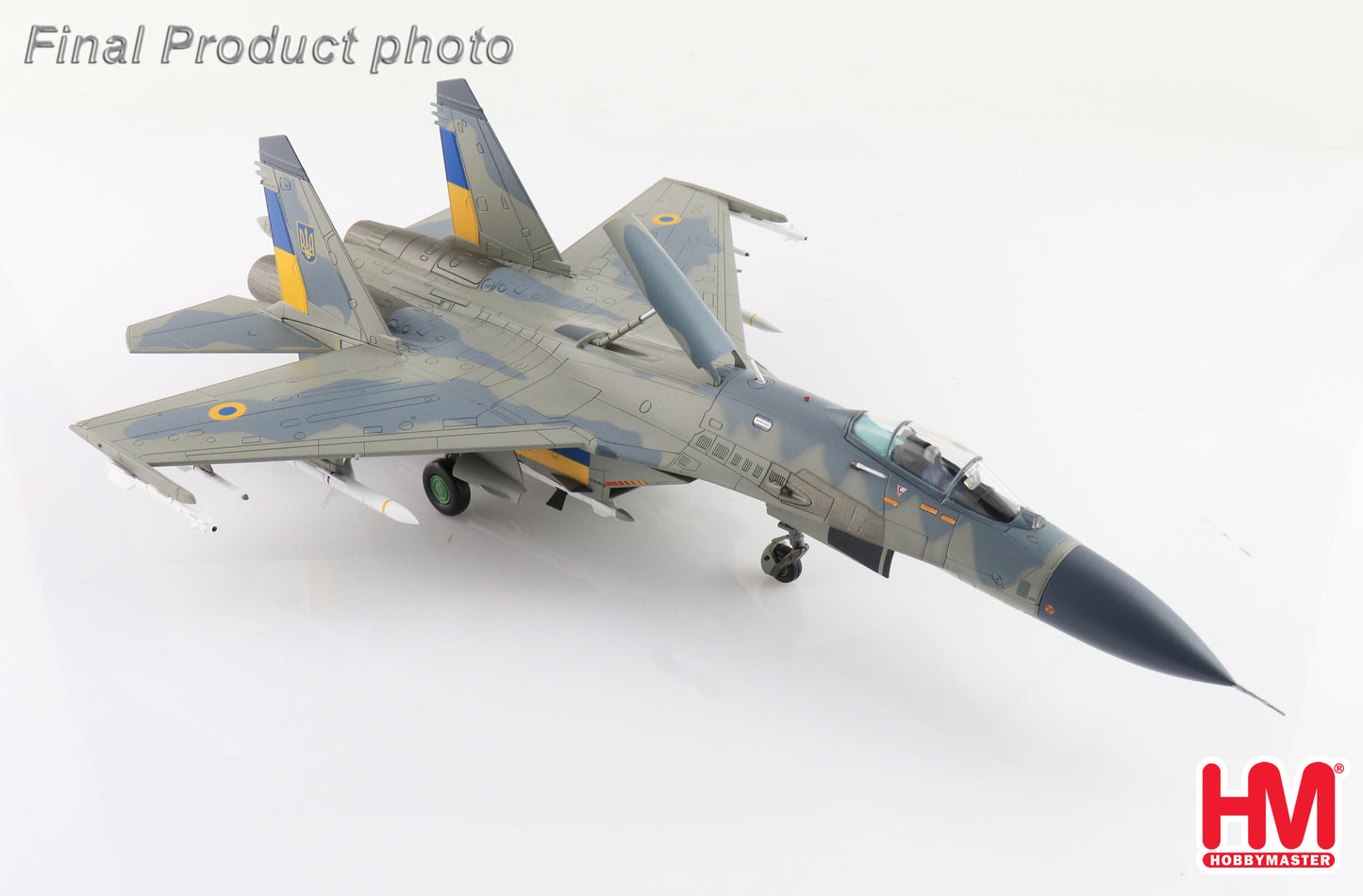 1/72 Su-27 "Compass Ghost Grey scheme" Ukrainian Air Force 2023 (with AGM-88 and IRIS-T Missiles)