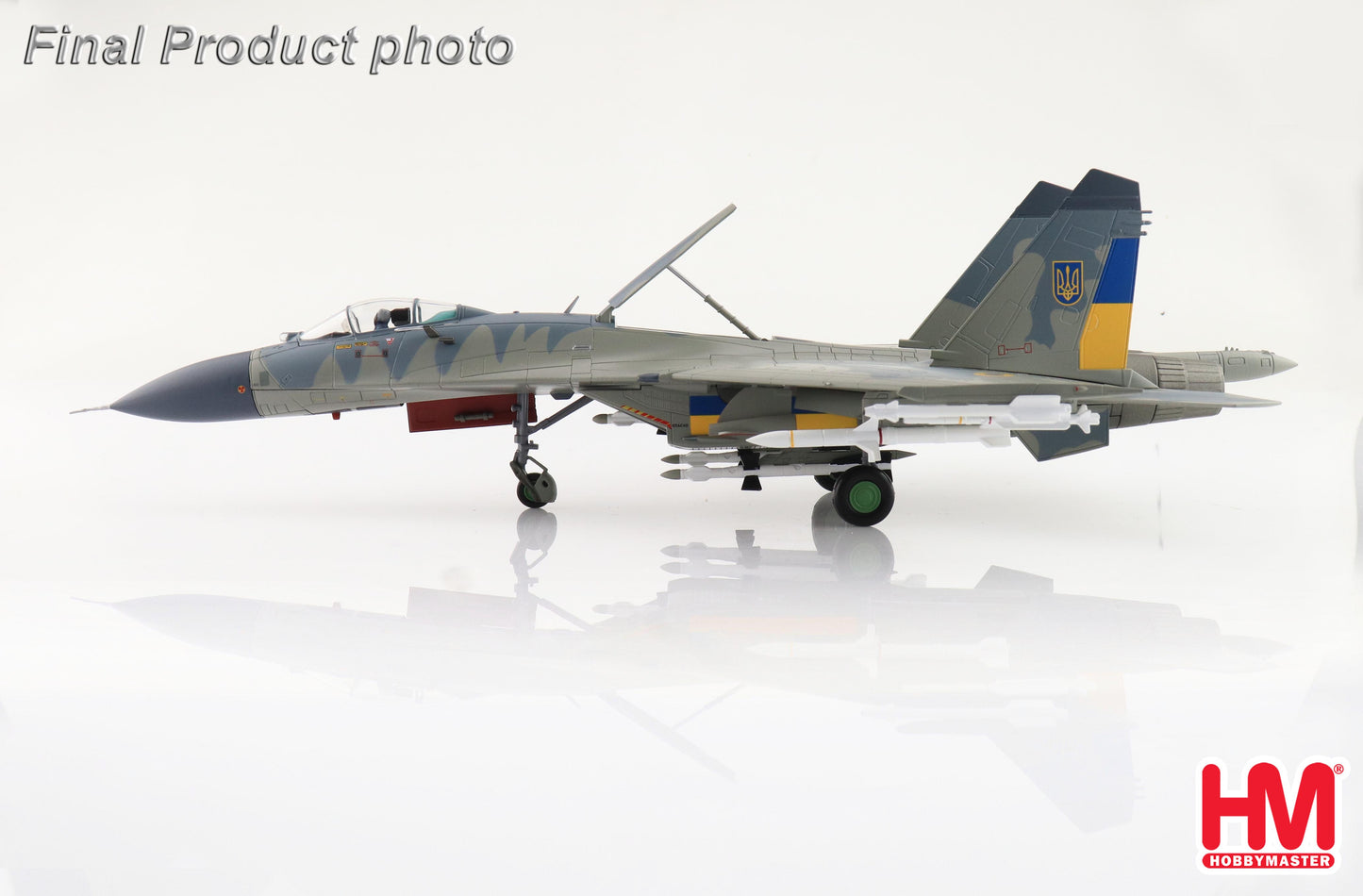 1/72 Su-27 "Compass Ghost Grey scheme" Ukrainian Air Force 2023 (with AGM-88 and IRIS-T Missiles)