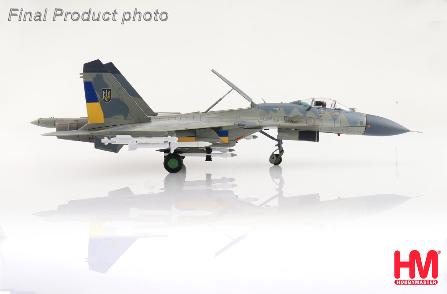 1/72 Su-27 "Compass Ghost Grey scheme" Ukrainian Air Force 2023 (with AGM-88 and IRIS-T Missiles)