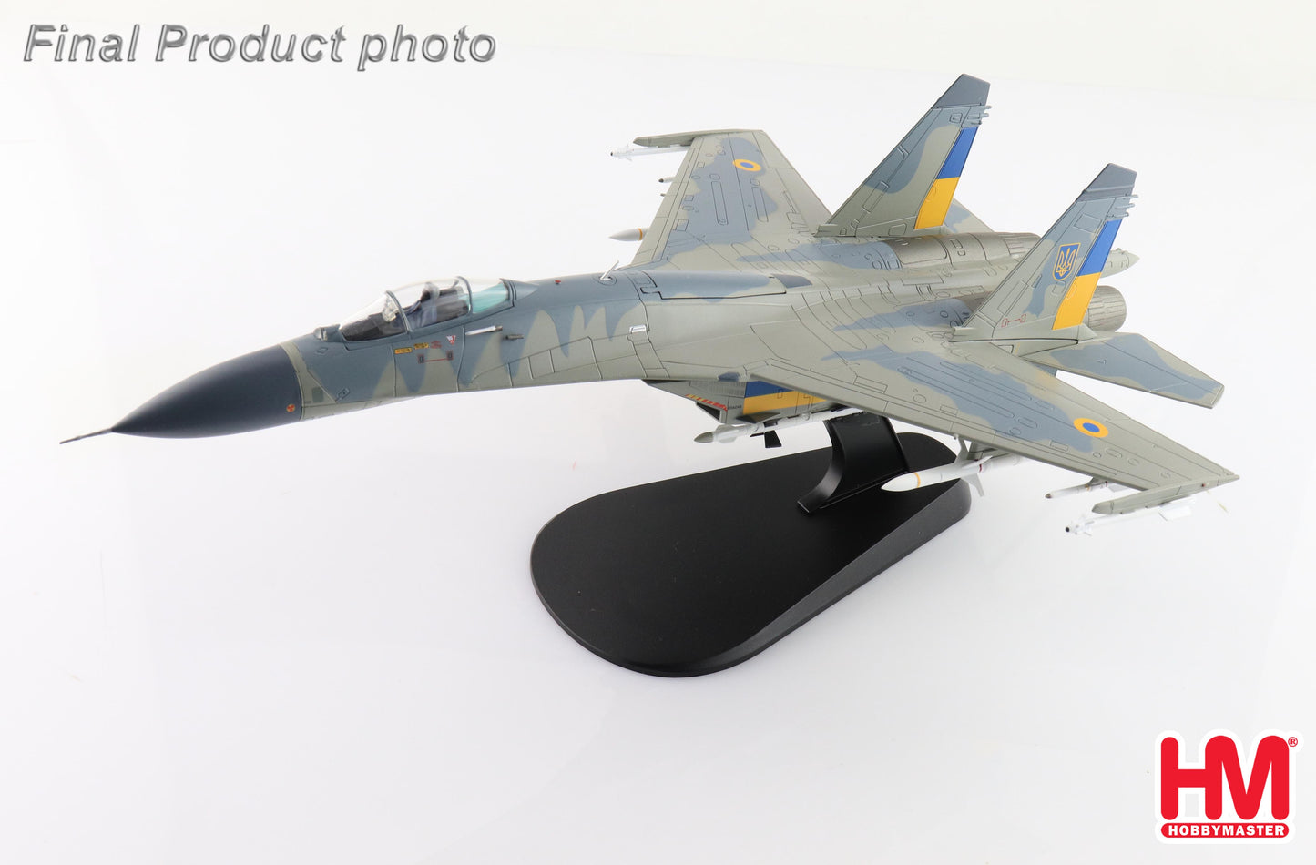 1/72 Su-27 "Compass Ghost Grey scheme" Ukrainian Air Force 2023 (with AGM-88 and IRIS-T Missiles)