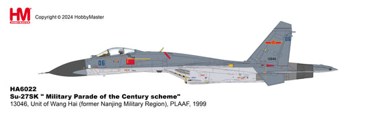 1/72 Su-27SK " Military Parade of the Century Scheme" 13046 Unit of Wang Hai (former Nanjing Military Region) PLAAF 1999
