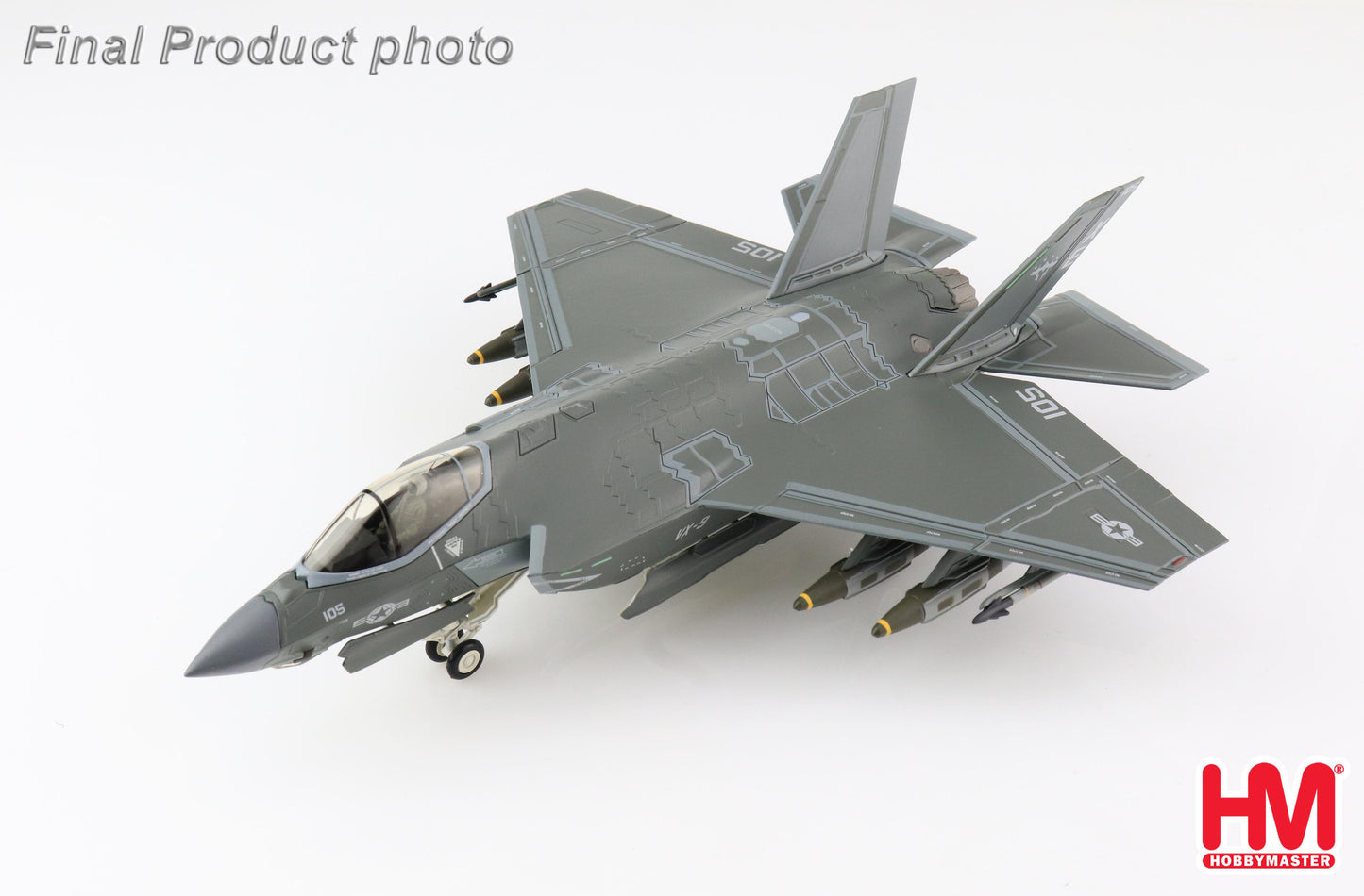 1/72 F-35C Lightning II 168842/XE-105 VX-9 "Vampires" US Navy 2018