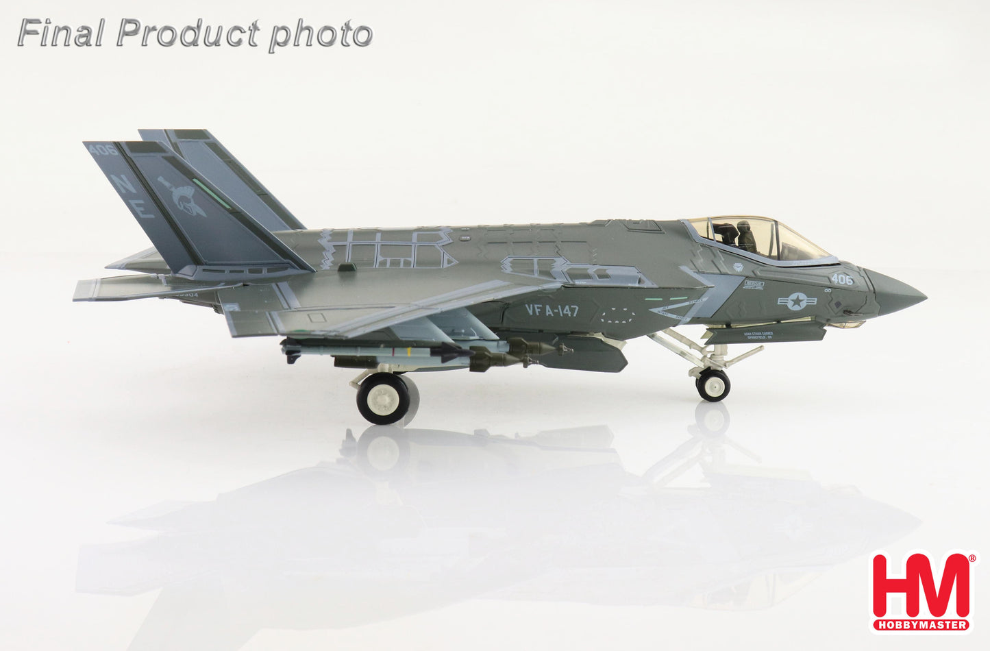 1/72 F-35C "ANNUALEX 2021" 169304 VFA-147 "Argonauts" USS Carl Vinson Nov 2021