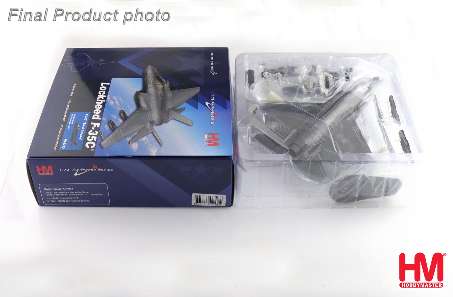 1/72 F-35C "Black Chrome" XE-105/168842 US Navy August 2022