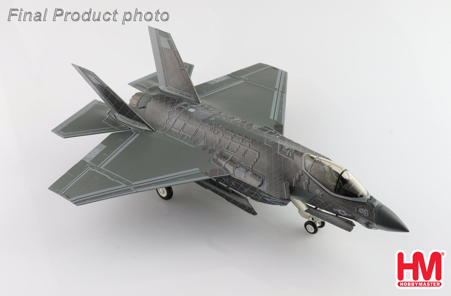 1/72 F-35C "Black Chrome" XE-105/168842 US Navy August 2022
