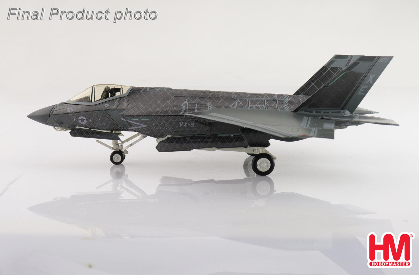 1/72 F-35C "Black Chrome" XE-105/168842 US Navy August 2022