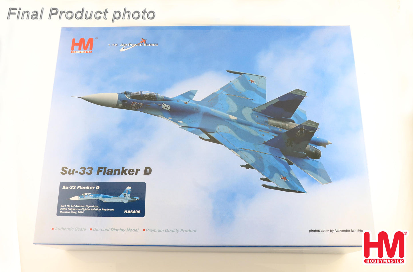 1/72 Su-33 Flanker D Bort 78 1st Aviation Squadron 279th Shipborne Fighter Aviation Regiment Russian Navy 2016