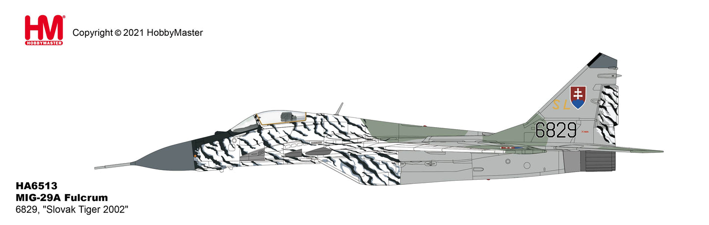 1/72 MiG-29A Fulcrum 6829 "Slovak Tiger 2002"