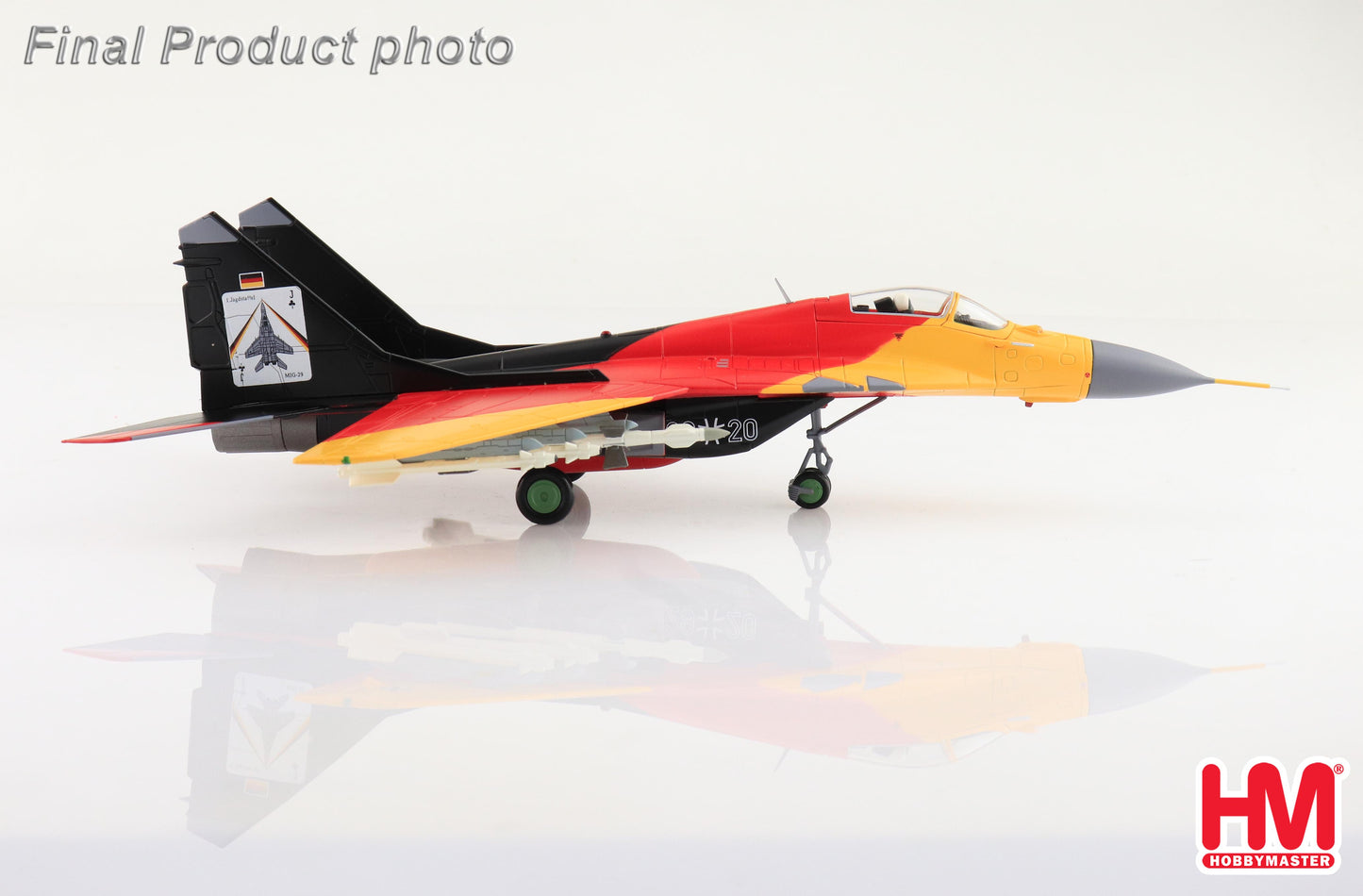 1/72 MiG-29 Fulcrum 29+20 JG-73 "Steinhoff" Laage Air Base 2001