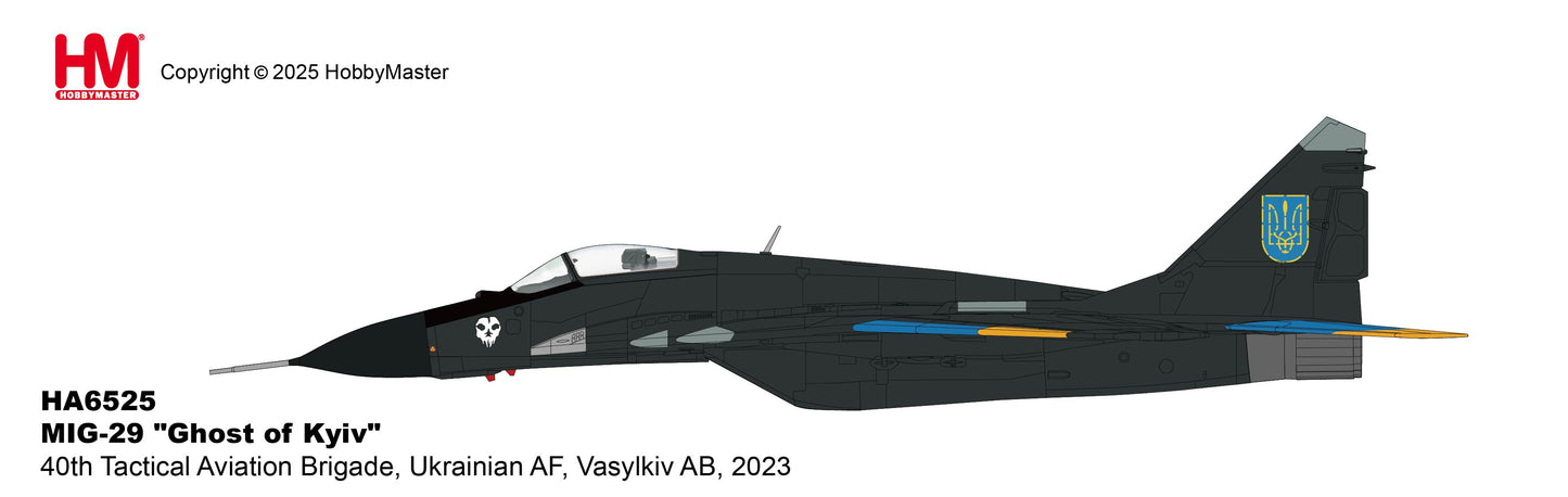 1/72 MiG-29 "Ghost of Kyiv" 40th Tactical Aviation Brigade Ukrainian AF Vasylkiv AB 2023