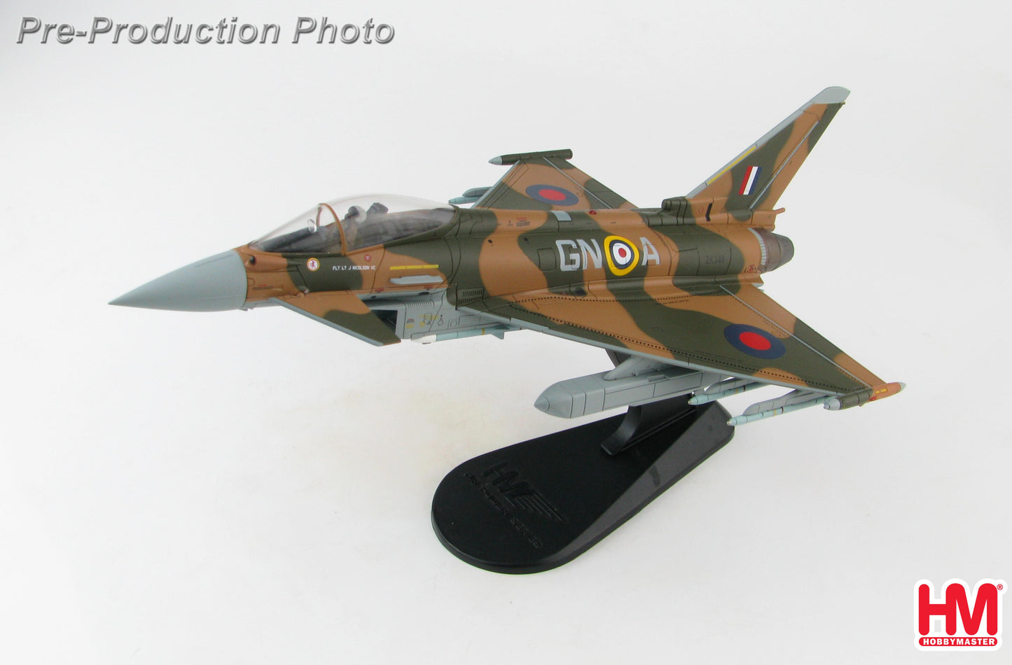 1/72 Eurofighter "Battle of Britain 75th Anniversary" ZK349 RAF 2015 (Full Loaded Version)