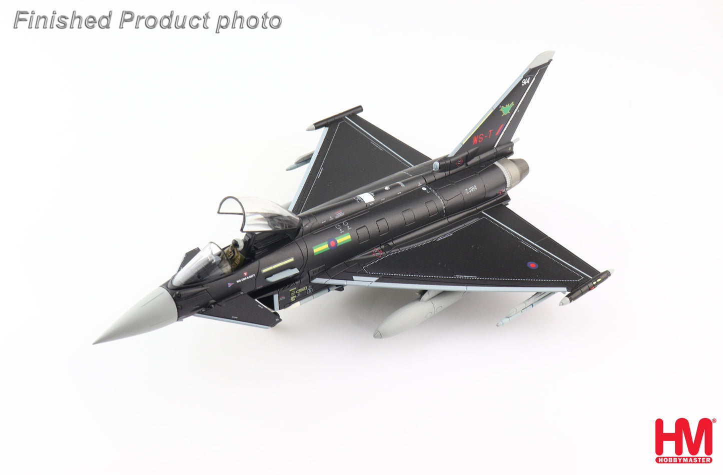 1/72 Eurofighter EF-2000 Typhoon FGR4 ZJ914 -Aggressor- No IX(B) Squadron Royal Air Force RAF Lossiemouth 2020