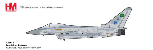 1/72 Eurofighter Typhoon 1008 Royal Saudi Air Force 2014